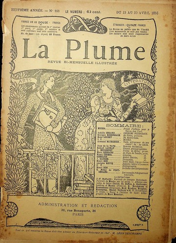 Revue plume n 168 - plume, 1896