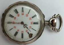 ancienn montre gousset  argentan - non fonctionnel, dans son jus,  à reviser