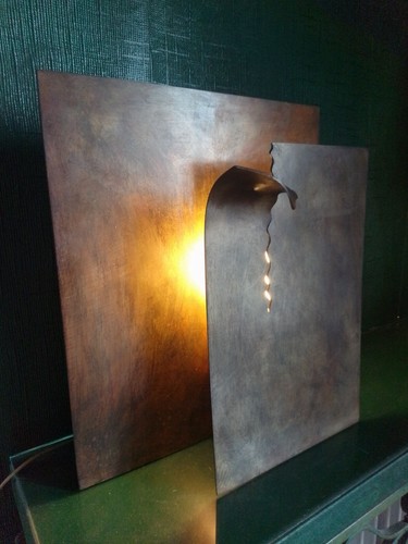Très chic lampe sculpture - , en