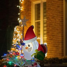 Père Noël gonflable géant