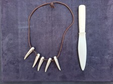 Pif Gadget Le collier et le coutelas de Rahan Chéret TBE!