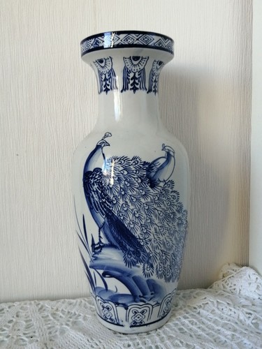 Vase balustre ancien en - vase, 35