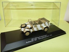 VEHICULE MILITAIRE N°46 VW TYP 82 KUBELWAGEN 1944 EAGLEMOSS 1:43