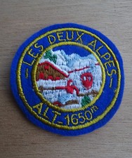 LES DEUX ALPES Patch écusson