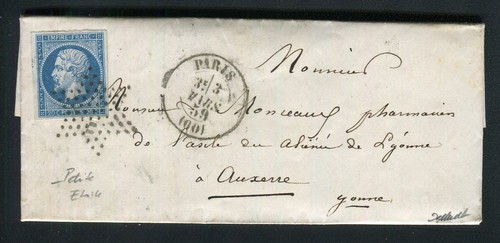 Rare lettre paris pour - lettre,