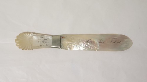 Ancien très beau coupe papier - ancien, coupe-papier
