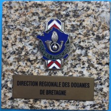 Médaille "Douanes Française"  Direction Régionale  Douanes de Bretagne (Me/218)