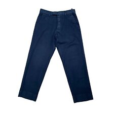 Helmut Lang  FW 1996 Dark Navy Wool Pants  Size 46 fits US 27 - 28