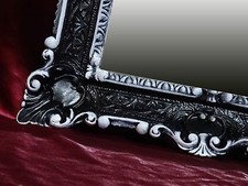 Miroir Mural Noir Blanc Repro