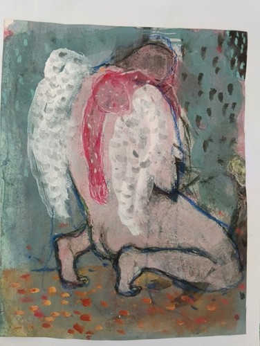 Peinture dark angel 27 - peinture,