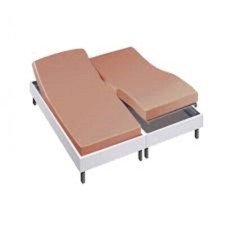 lot de 2 Draps housses Doubles 160x200 pour sommier articulé