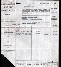 COLOMBES (92) USINE de PNEUS