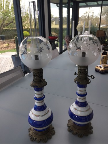Paire lampes petrole xlx - a,
