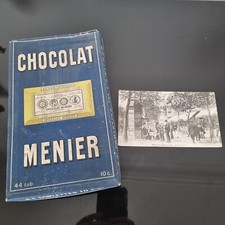 Chocolat menier boite - chocolat, vide
