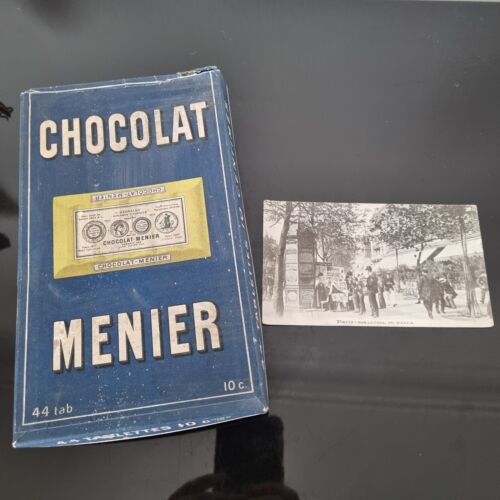 Chocolat menier boite vide - chocolat,