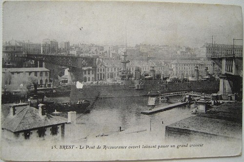 Militaria cpa circa 1920 brest - cpa,