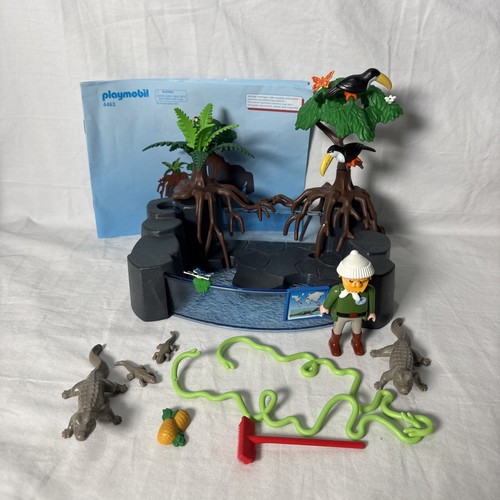 Playmobil 4463 zoo caiman - playmobil,