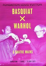 Basquiat x Warhol Poster Pink
