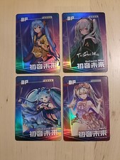 BP Foil Hatsune Miku Project Lot 4 Cartes Trading Card 2023 16th Anniversary 