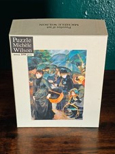 Puzzle Michèle Wilson - Les Parapluies Renoir (Puzzle d'Art en Bois 250 pièces)