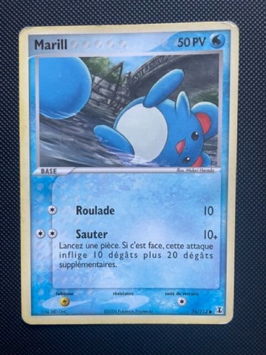 Carte pokémon marill - marill, 76/101