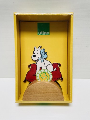 Tirelire bois milou tintin - milou,