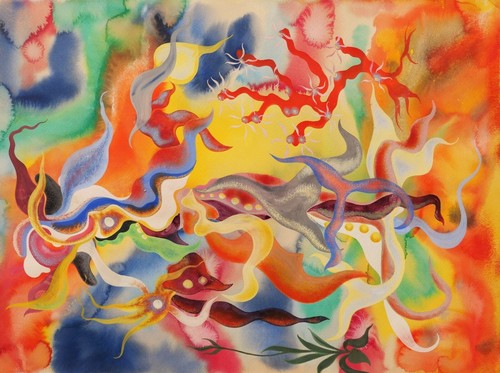 Dessin gouache aquarelle