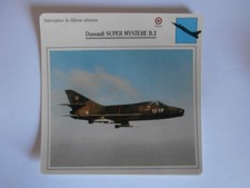 CARTE FICHE AVION – DASSAULT
