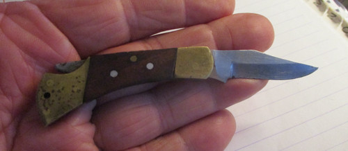 Ancien petit couteau pliant - ancien,