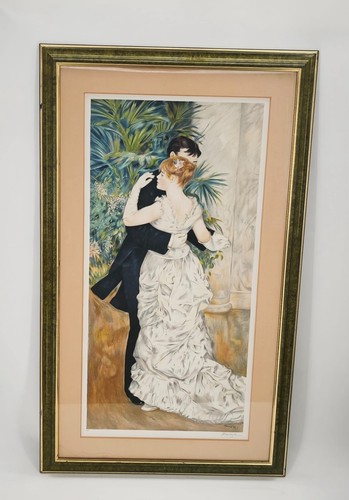 Renoir lithographie danse - lithographie,
