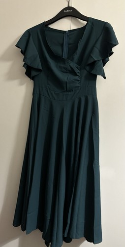 Robe vert sapin pour soirée - soirée,