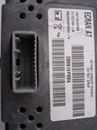 Ecran gps nissan qashqai - ecran,