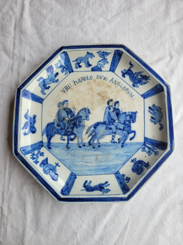 Ancienne assiette faïence