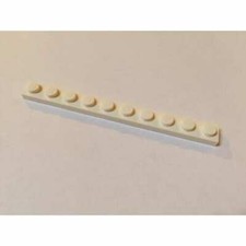 Plate 1x10 blanche 447701 pièce détachée Lego SET 10220 LEGO CREATOR CAMPING CAR