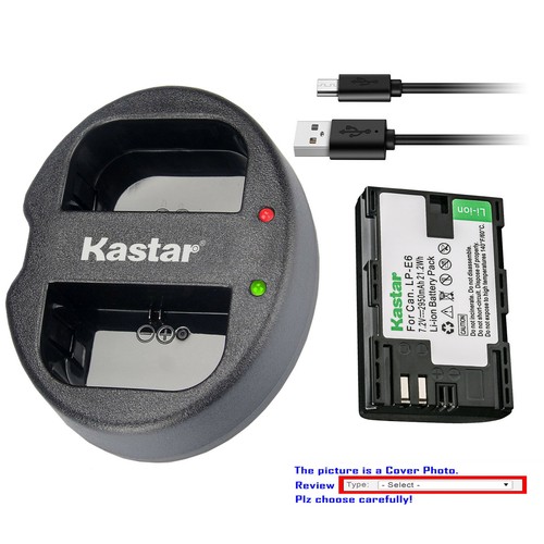 Kastar battery oval charger - battery,