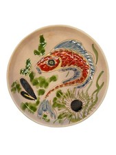 Assiette Poisson Faïence