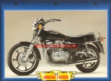 KAWASAKI Z 650 SR  Z650 SR Z650SR 1979 (1979-1980) : Fiche Moto #000621