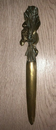 Coupe papier bronze ouvre - papier,