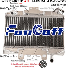 Aluminium Radiateur Pour