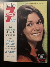TELE 7 JOURS N° 400 GENE BARRY RENEE LEGRAND Novembre 1967