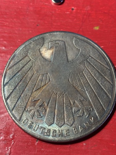 Deutsche bank médaille - deutsche,