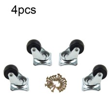 4Pcs Pivotante 1  Silver