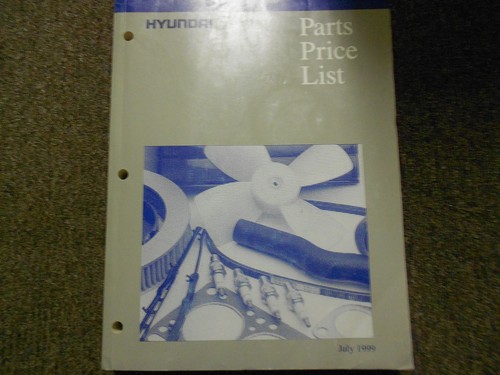 1999 hyundai parties prix - 1999,