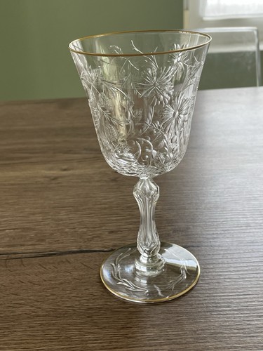 Ancien verre eau cristal - eau,