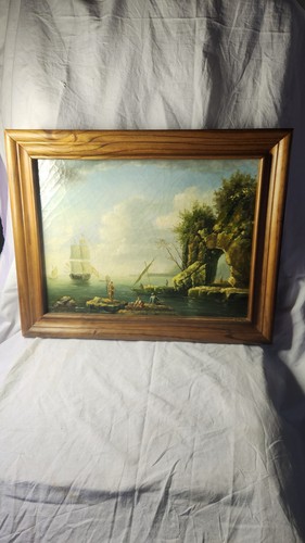 Superbe peinture huile - superbe, l'huile