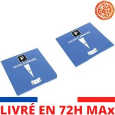 Lot de 2 disques de stationnement pour zone bleue Automobile Extérieur moto acce