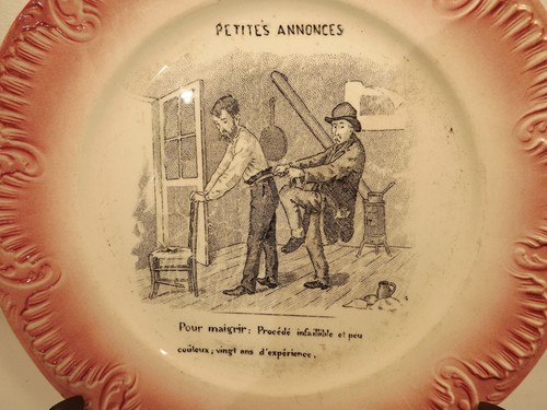 Assiette digoin sarreguemines - assiette,
