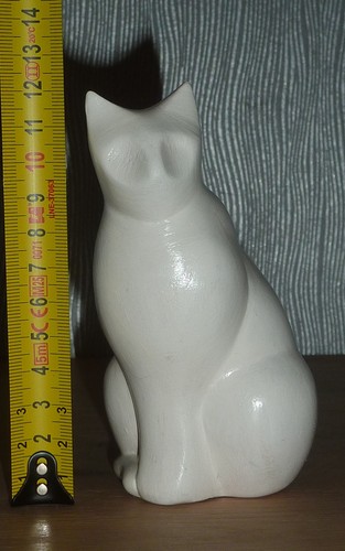 Sculpture statue chat - chat, stylisé