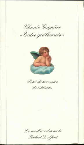 Entre guillemets petit - entre, guillemets.