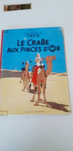 Ancienne tintin crabe - tintin,